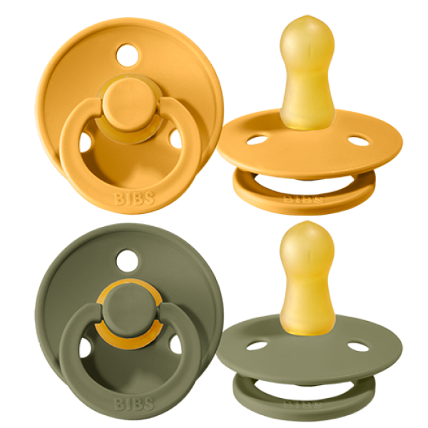 BIBS Colour dude (okrugle kaučuk) – Honey Bee/Olive BIBS Colour dude (okrugle kaučuk) – Honey Bee/Olive