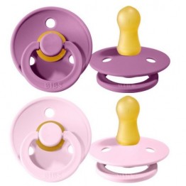 BIBS Colour dude (okrugle kaučuk) – Lavender/Baby Pink