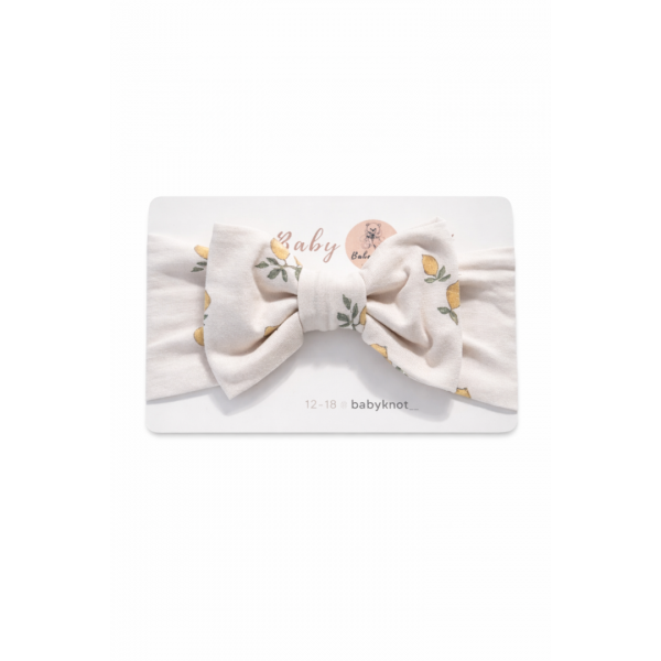 BabyKnot Trakica za kosu limun