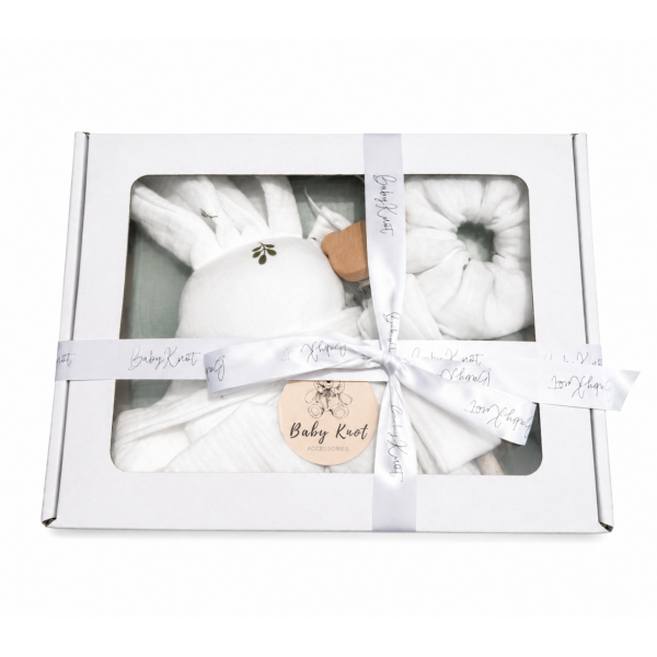 BabyKnot Gift Box Bijelo/zeleni BabyKnot Gift Box Bijelo/zeleni