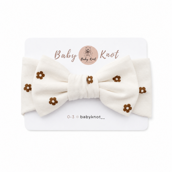 BabyKnot Trakica za kosu Cvjetići