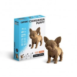 Cartonic 3D puzzle - Chihuahua psić