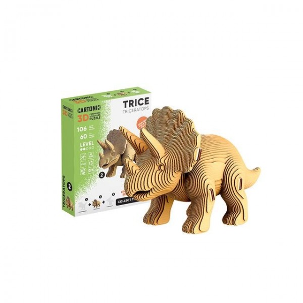Cartonic 3D Puzzle - Triceratops