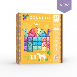 Connetix Glitter Castle Pack 48 kom