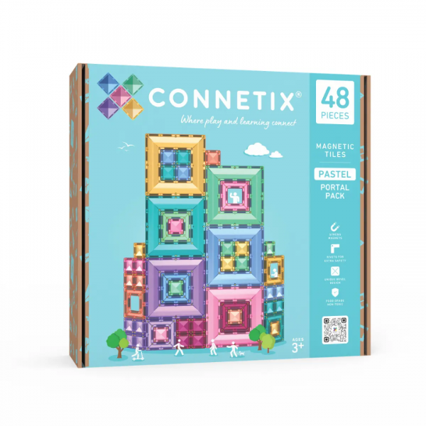 Connetix Pastel Portal Pack 48 kom