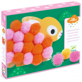 Kreativni set pom-pon - Zeko