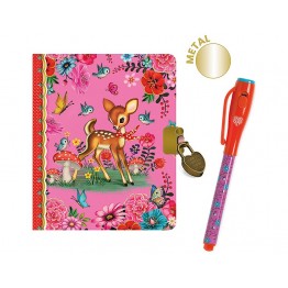 Mali dnevnik s ključićem i magičnom olovkom Fiona