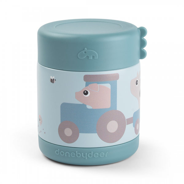 Termo posuda za hranu - Tiny farm Blue 300 ml
