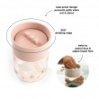 Čaša za učenje 360° – Tiny Farm Powder (260 ml) – slika 2
