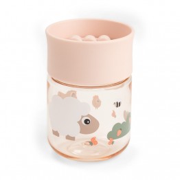 Čaša za učenje 360° – Tiny Farm Powder (260 ml)
