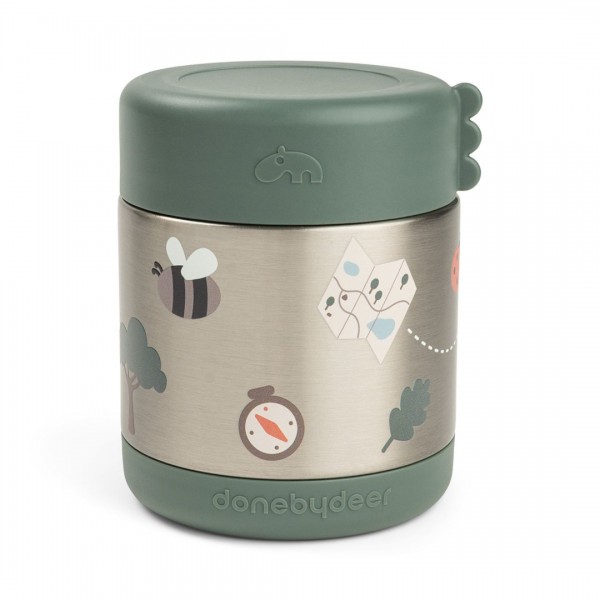 Termo posuda za hranu - Tiny trails Green (300 ml)