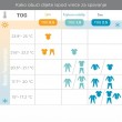 Ergobaby 2-u-1 vreća za spavanje s nogavicama (TOG 1.0), Silver Waves (6-18 mj.) – slika 3