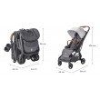 Ergobaby Metro 3 Deluxe kompaktna gradska kolica – slika 4