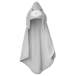 Effiki Ručnik s kapuljačom Zeko Grey