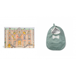 Podbradnik - Pebble Green + Atelier Choux poklon kutija 