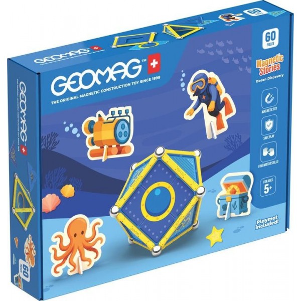Geomag Magnetic Stories Oceanska avantura 60 dijelova