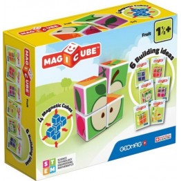 Geomag Magicube magnetne kocke Voće + kartice 7 kom