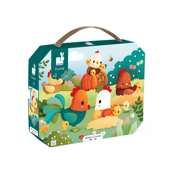 Puzzle - Kokice na farmi