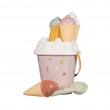 Little Dutch set za plažu Ice Cream Ocean Dreams Pink – slika 1