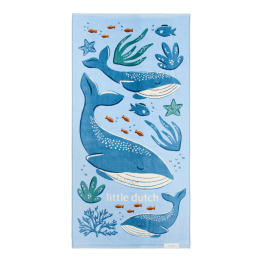 Little Dutch Ručnik za plažu Ocean World Blue