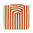 Little Dutch Pončo za plažu Ocean World Brown Stripe – slika 1