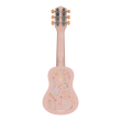 Little Dutch Dječja drvena gitara Safari Friends Pink – slika 1