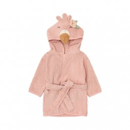 Little Dutch Dječji ogrtač za kupanje Flamingo