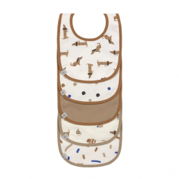 Lässig Set Podbradnika 5 kom Little Mateys plavi