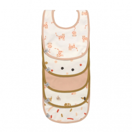 Lässig Set Podbradnika 5 kom Little Mateys narančasti