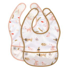 Lässig Podbradnjak 2 kom Little Mateys narančasta 06-24 mj.