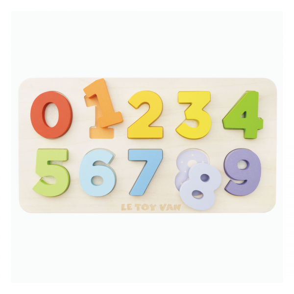 Drvene puzzle - Brojevi