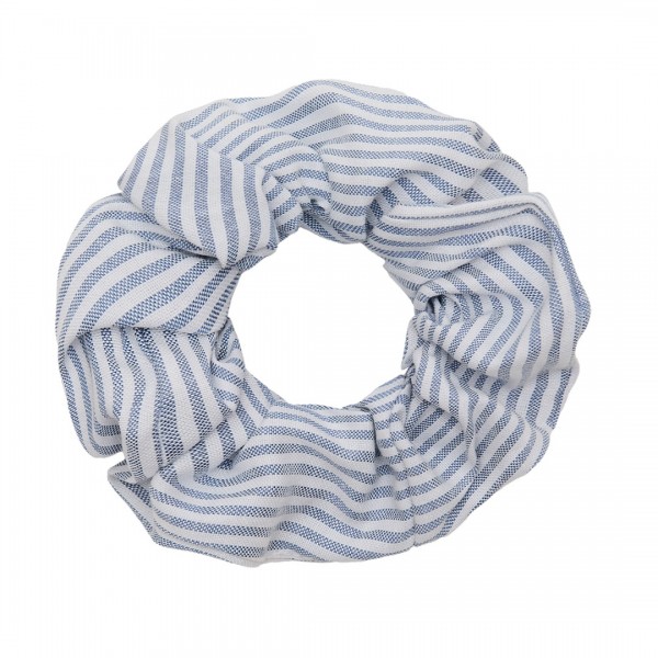 Dječje gumice za kosu scrunchie - Plave prugice