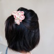 Dječja gumica za kosu scrunchie - Srca – slika 1