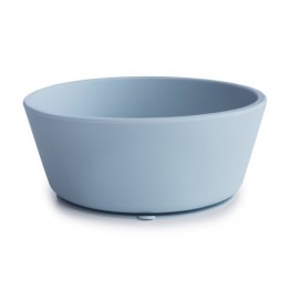 Mushie silikonska zdjelica – Powder Blue
