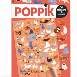 POPPIK poster s naljepnicama Discovery MAČKE POPPIK poster s naljepnicama Discovery MAČKE