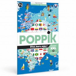 POPPIK poster s naljepnicama Discovery ZASTAVE