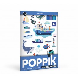 POPPIK mini poster s naljepnicama Discovery MORE