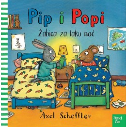 Pip i Popi: Žabica za laku noć (22 x 22 cm)