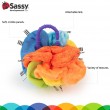 Sassy Crinkle Ball šuškava loptica – slika 2