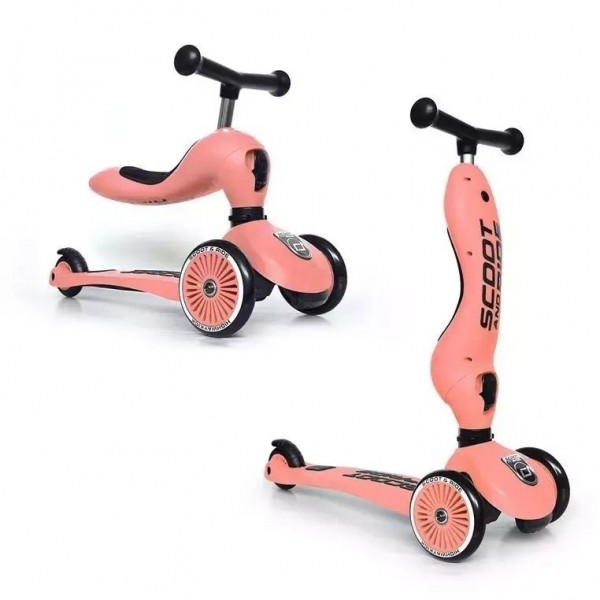 Scoot&Ride Dječja guralica i romobil Highwaykick 1 - Peach