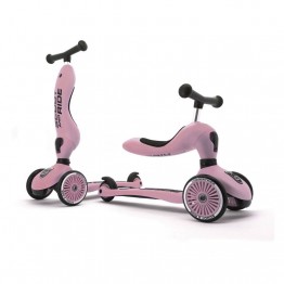 Scoot&Ride Dječja guralica i romobil Highwaykick 1 - Rose
