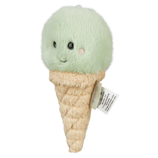 Sterntaler plišana igračka sladoled s kornetom i zvečkom