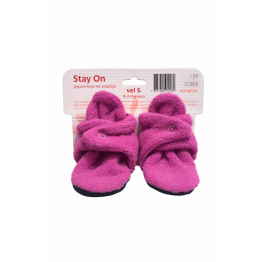 Stay On Papuče za bebe - Teddy Hot Pink