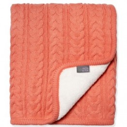 Vinter&Bloom Cuddly deka Soft Coral 