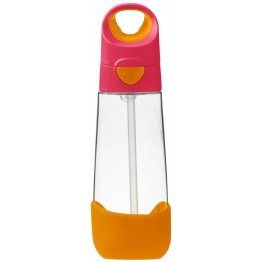 b.box Tritan™ bočica sa slamkom, 600 ml – strawberry shake