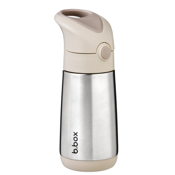 b.box Termo bočica sa slamkom, 350ml – latte