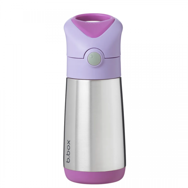 b.box Termo bočica sa slamkom, 350ml – sugar plum