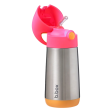 b.box Termo bočica sa slamkom, 350 ml - Strawberry Shake – slika 1